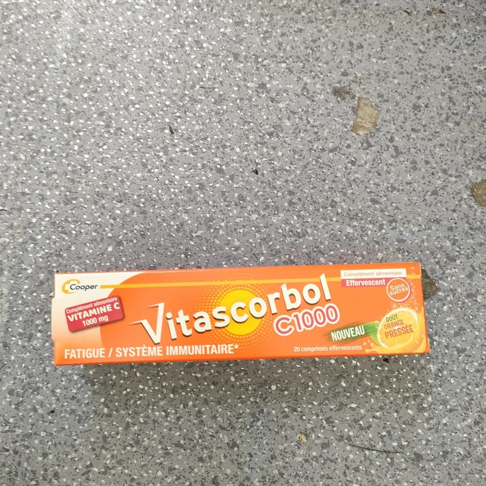 Vitascorbol C1000 Vitamin C 1000 mg per effervescent tablet