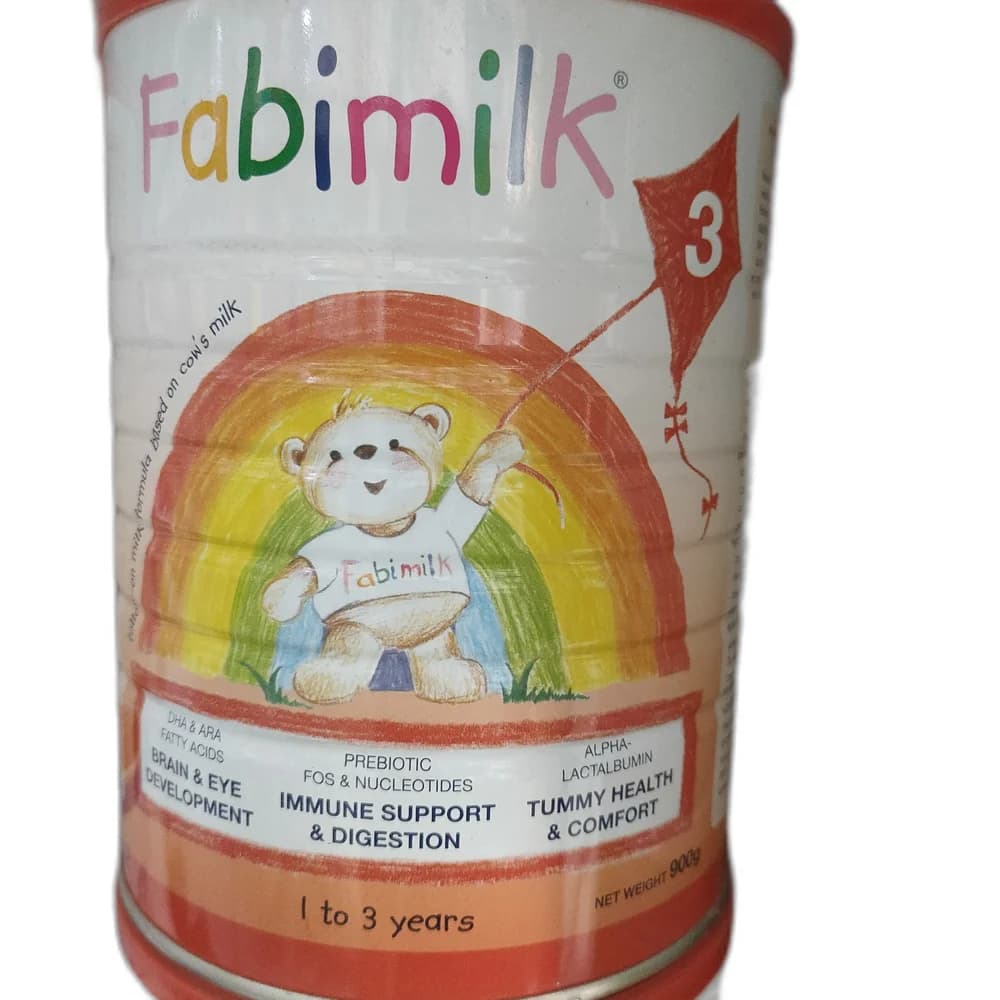 Fabimilk 3 As directed per age and weight on label