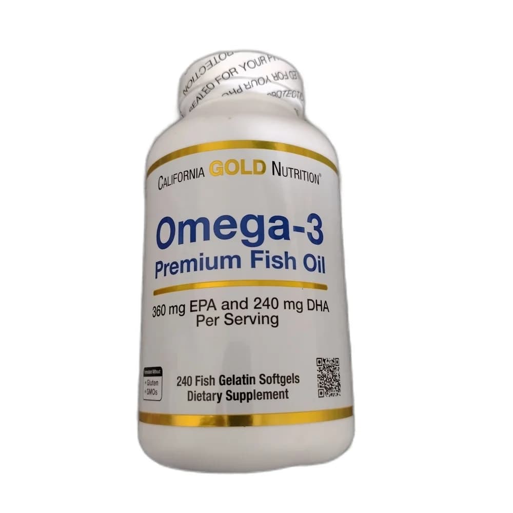 California Gold Nutrition Omega-3 Premium Fish Oil