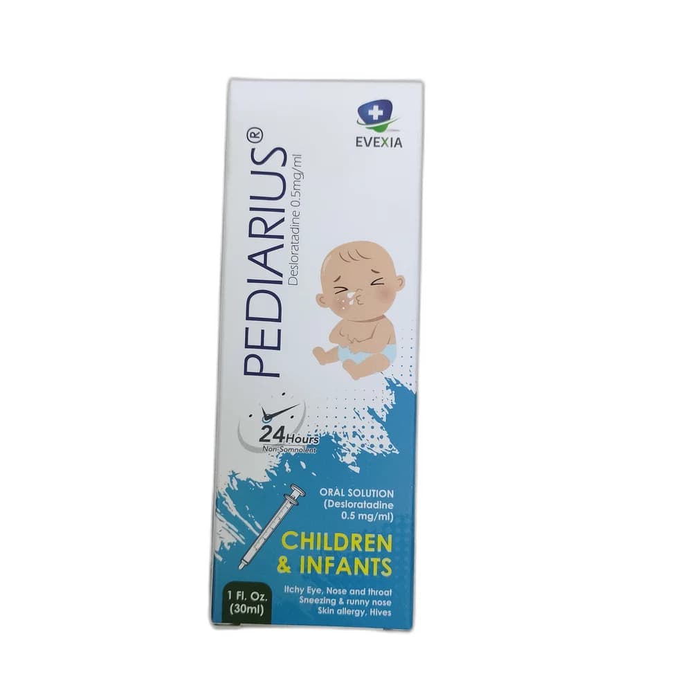 Pediarius Desloratadine 0.5 mg/mL