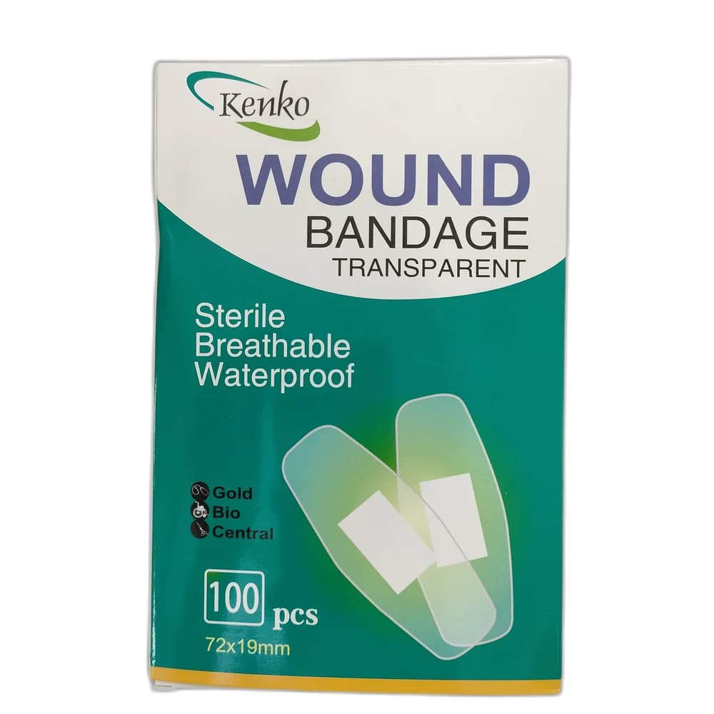 Kenko Wound Bandage Transparent 72 x 19 mm