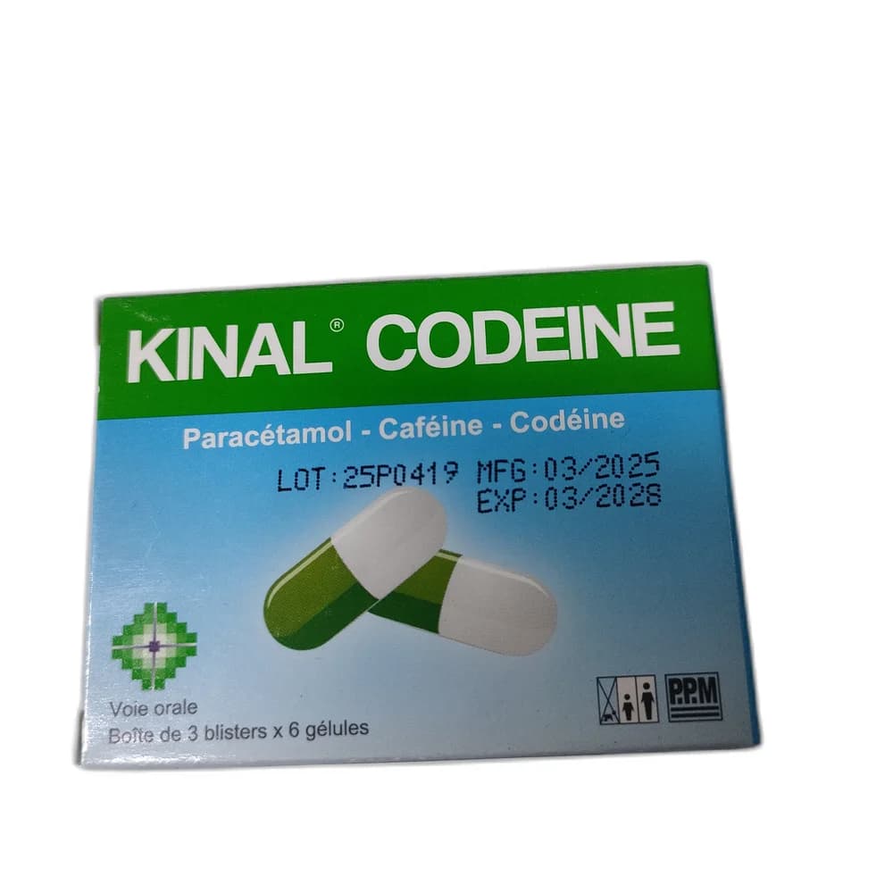 Kinal Codeine 400 mg / 50 mg / 20 mg