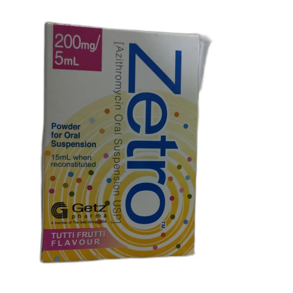 Zetro 200 mg/5 ml