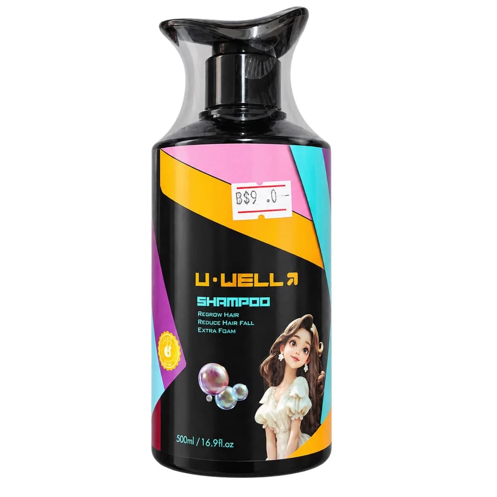 U.Well Regrow Hair & Reduce Hair Fall Shampoo 500 ml