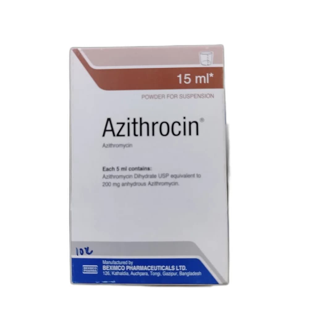 Azithrocin 200 mg / 5 ml