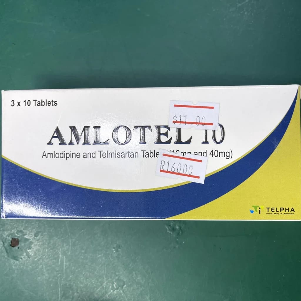 Amlotel 10 10mg, 40mg