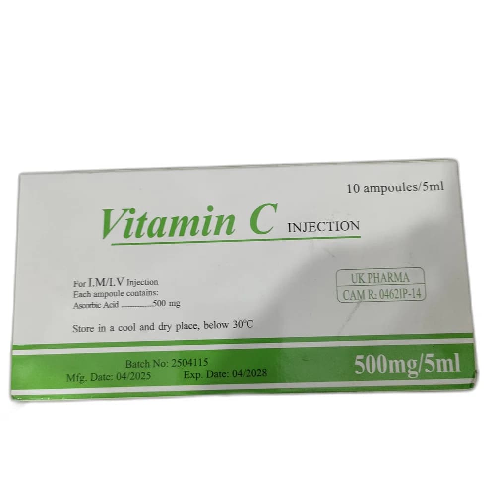 Vitamin C Injection 500 mg/5 ml