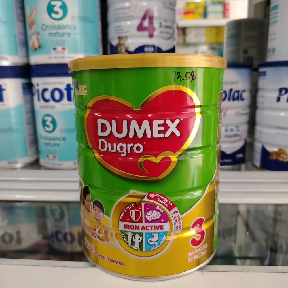 Dumex Dugro Growing-up milk formula, Stage 3, 800 g