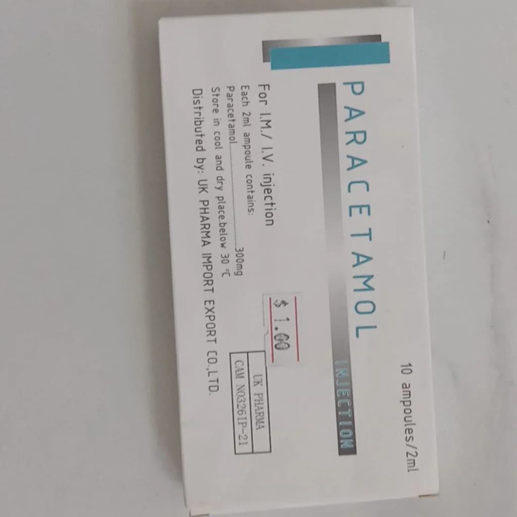 Paracetamol Injection 300