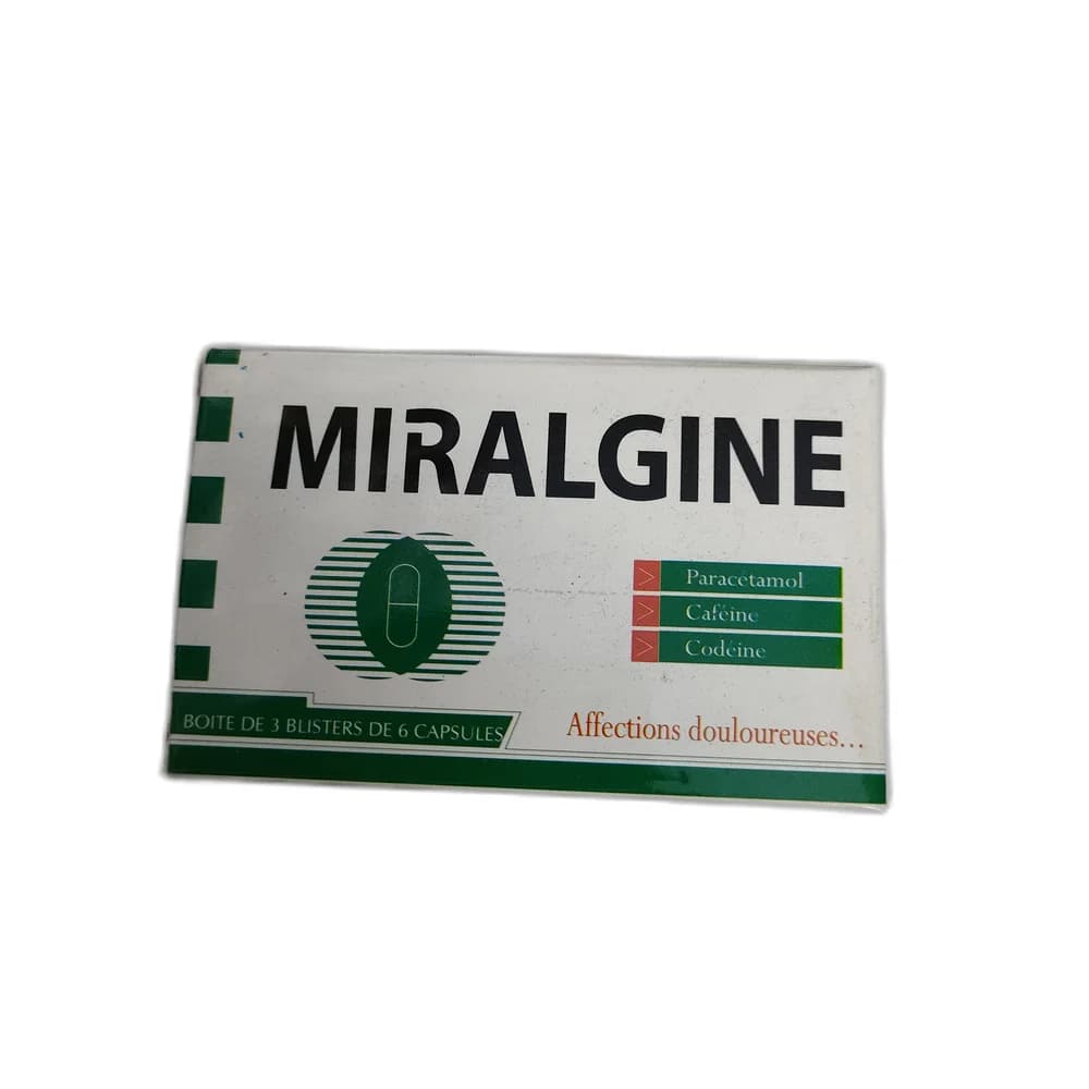 Miralgine 400 mg / 62.5 mg / 20 mg