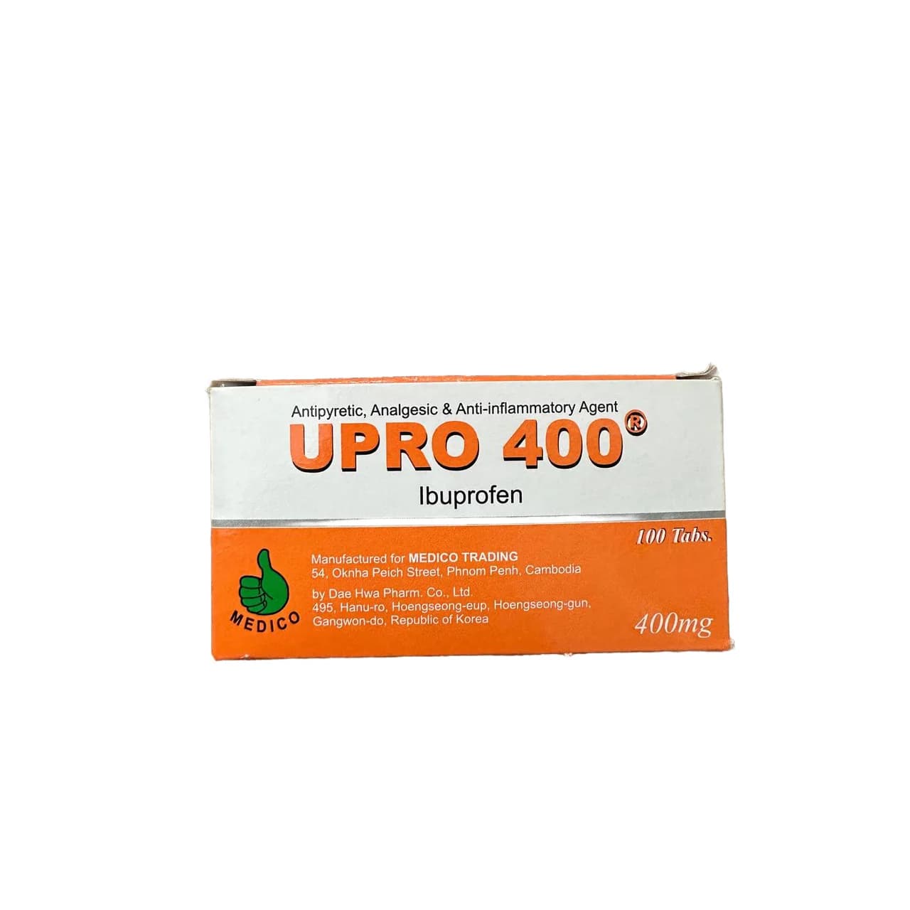 UPRO 400 Ibuprofen 400 mg