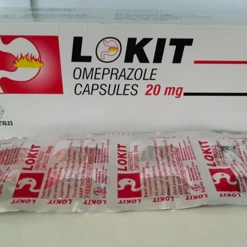 Lokit Omeprazole 20mg