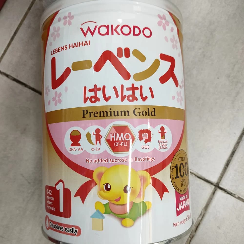 Wakodo Lebens Haihai 1 Premium Gold 0-12 months, 810 g powder