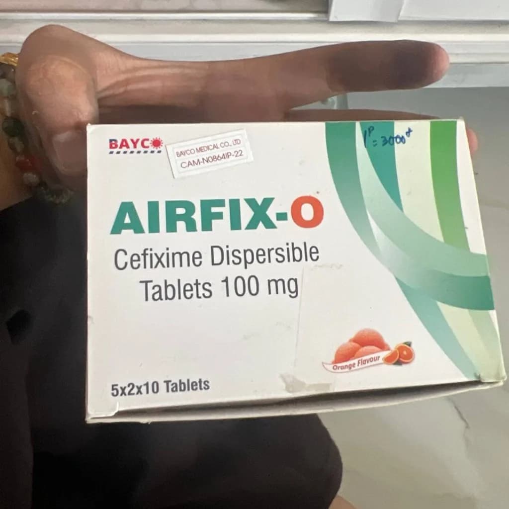 AIRFIX-O Cefixime 100 mg