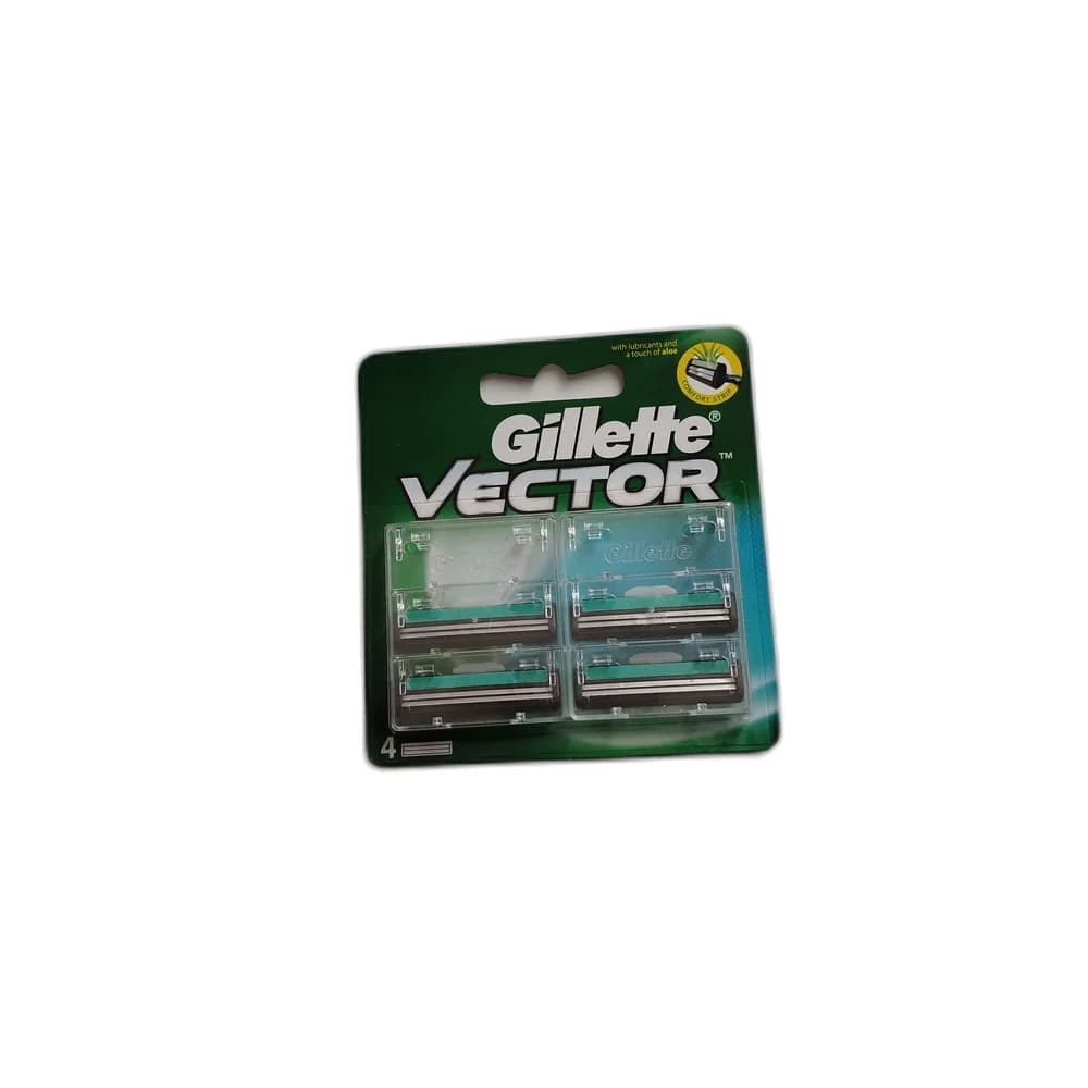 Gillette Vector Razor Cartridges (4-pack) 4 razor cartridges