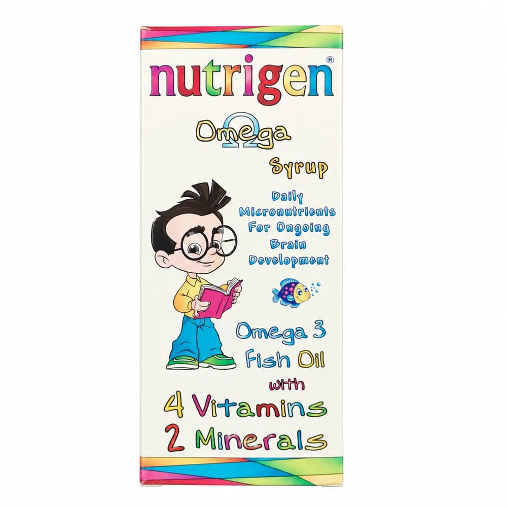 Nutrigen Omega 2.5 mL–10 mL daily