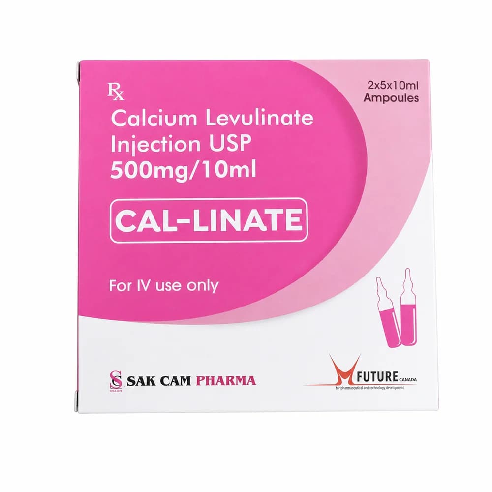 Cal-Linate 500 mg/10 mL injection