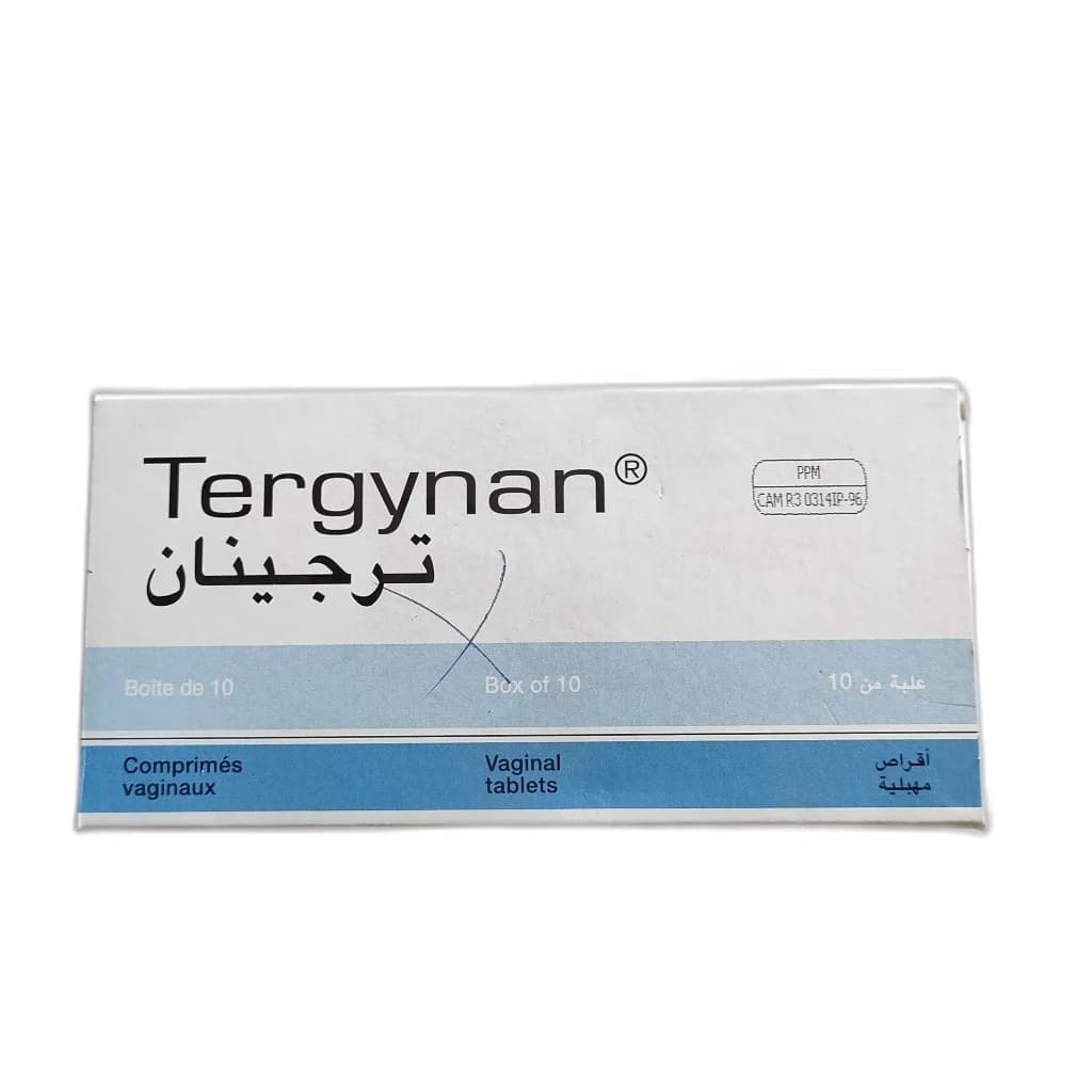Tergynan 200mg/100mg/100,000 IU/3mg