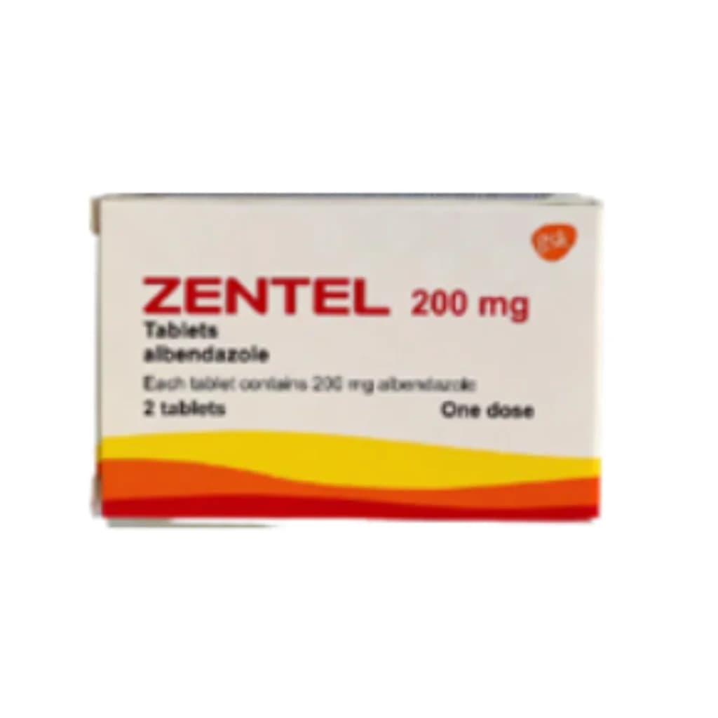 Zentel 200mg (Albendazole) 200mg