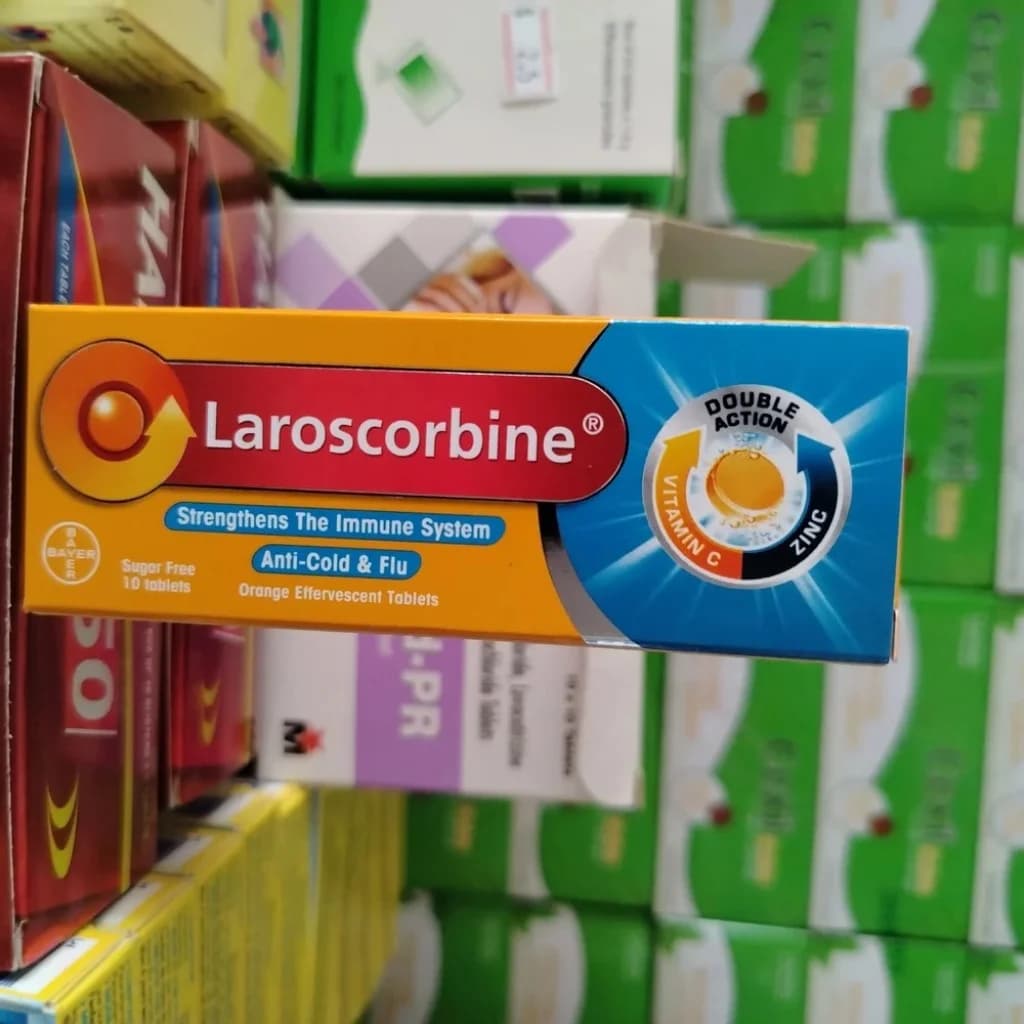 Laroscorbine Vitamin C + Zinc effervescent
