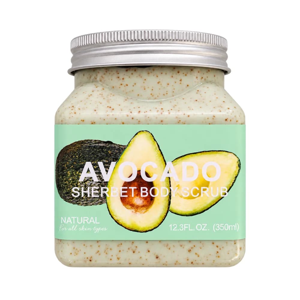 Wokali Avocado Sherbet Body Scrub 350 ml