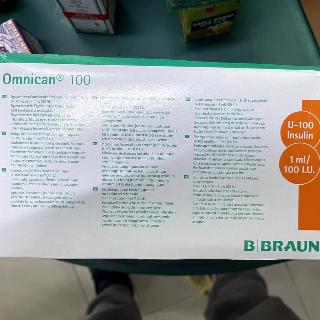 Omnican 100 1ml