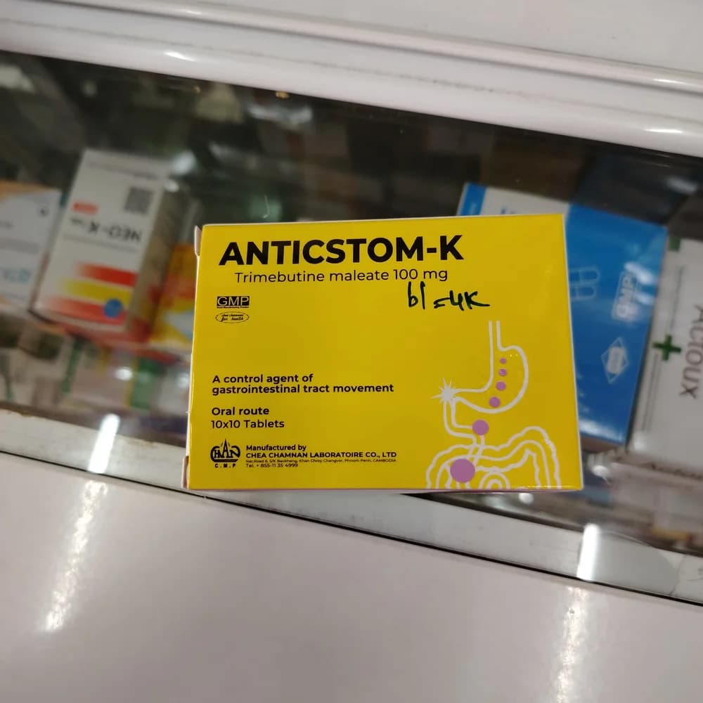Anticstom-K Trimebutine maleate 100 mg