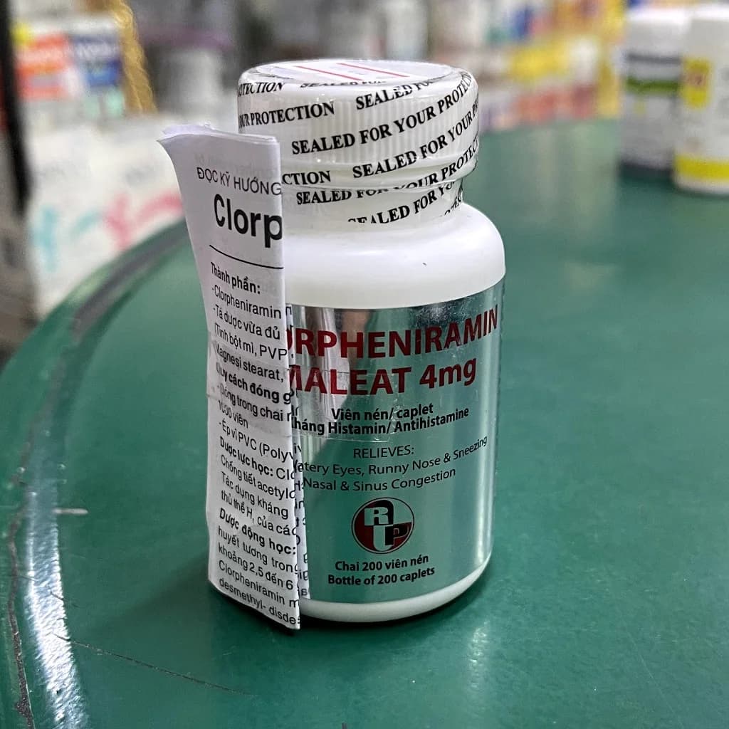 Clorpheniramin maleat 4mg