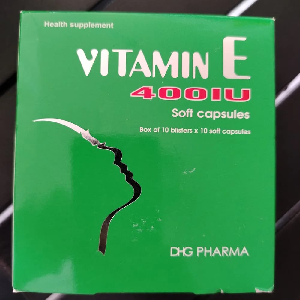 Vitamin E 400 IU (DHG) 400 IU