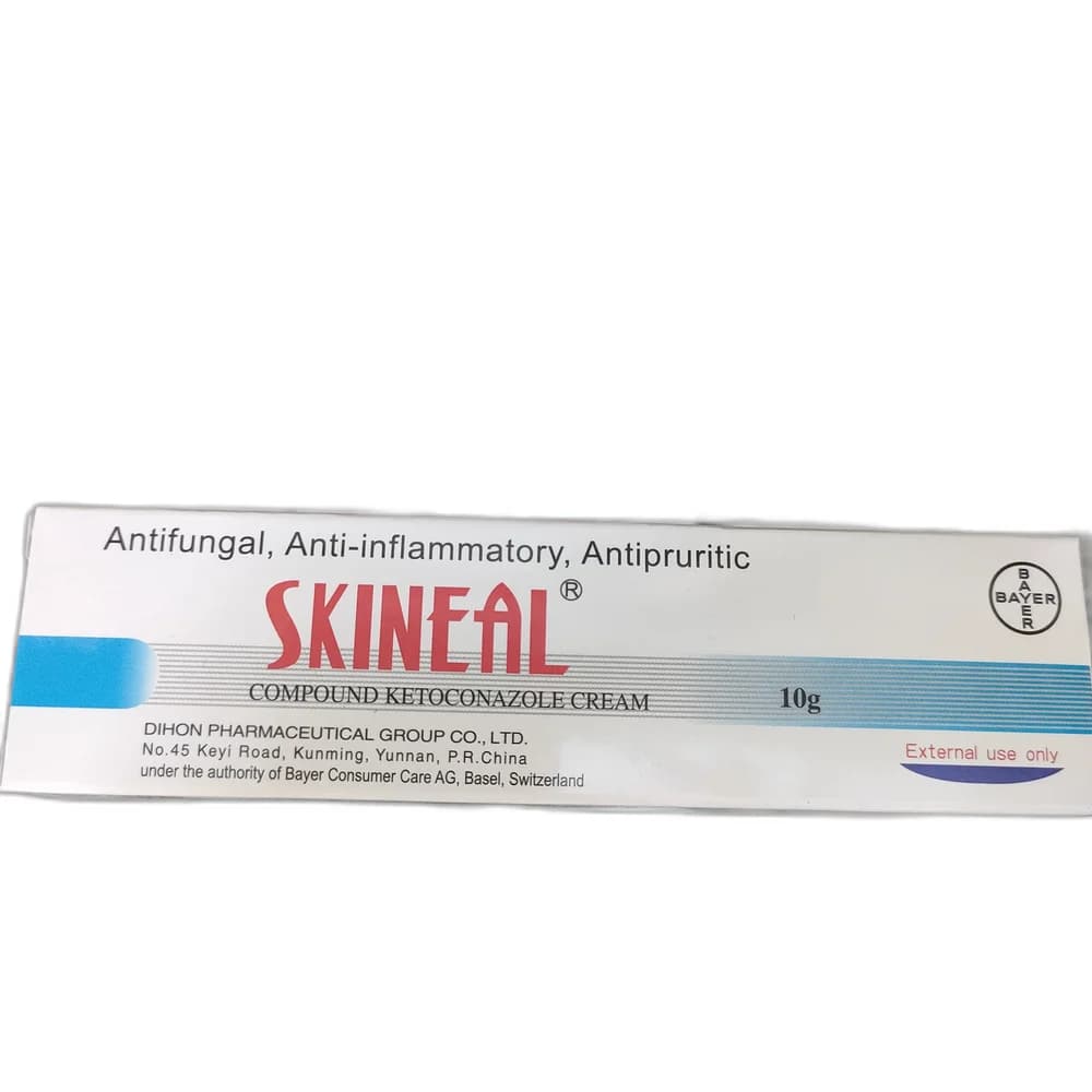 Skineal 10 mg/g Ketoconazole + 0.5 mg/g Clobetasol Propionate