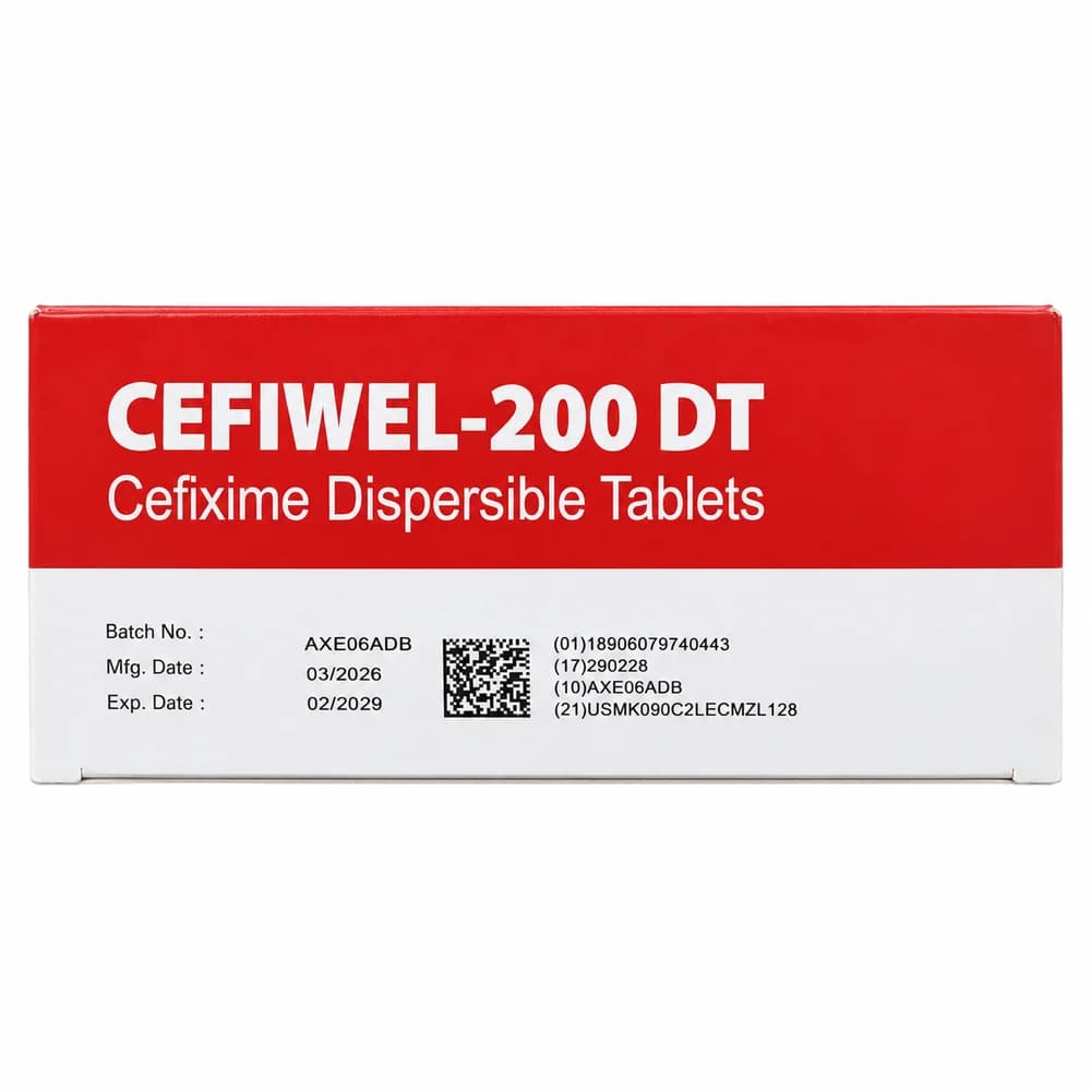 Cefiwel-200 DT 200 mg