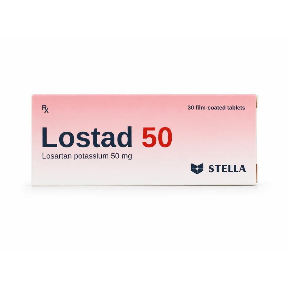 Lostad 50 mg film-coated tablets, 30 tablets