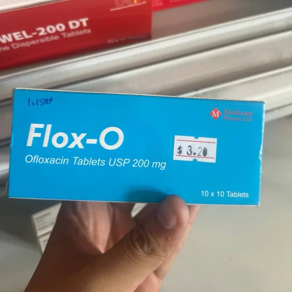 Flox-O Ofloxacin USP 200 mg