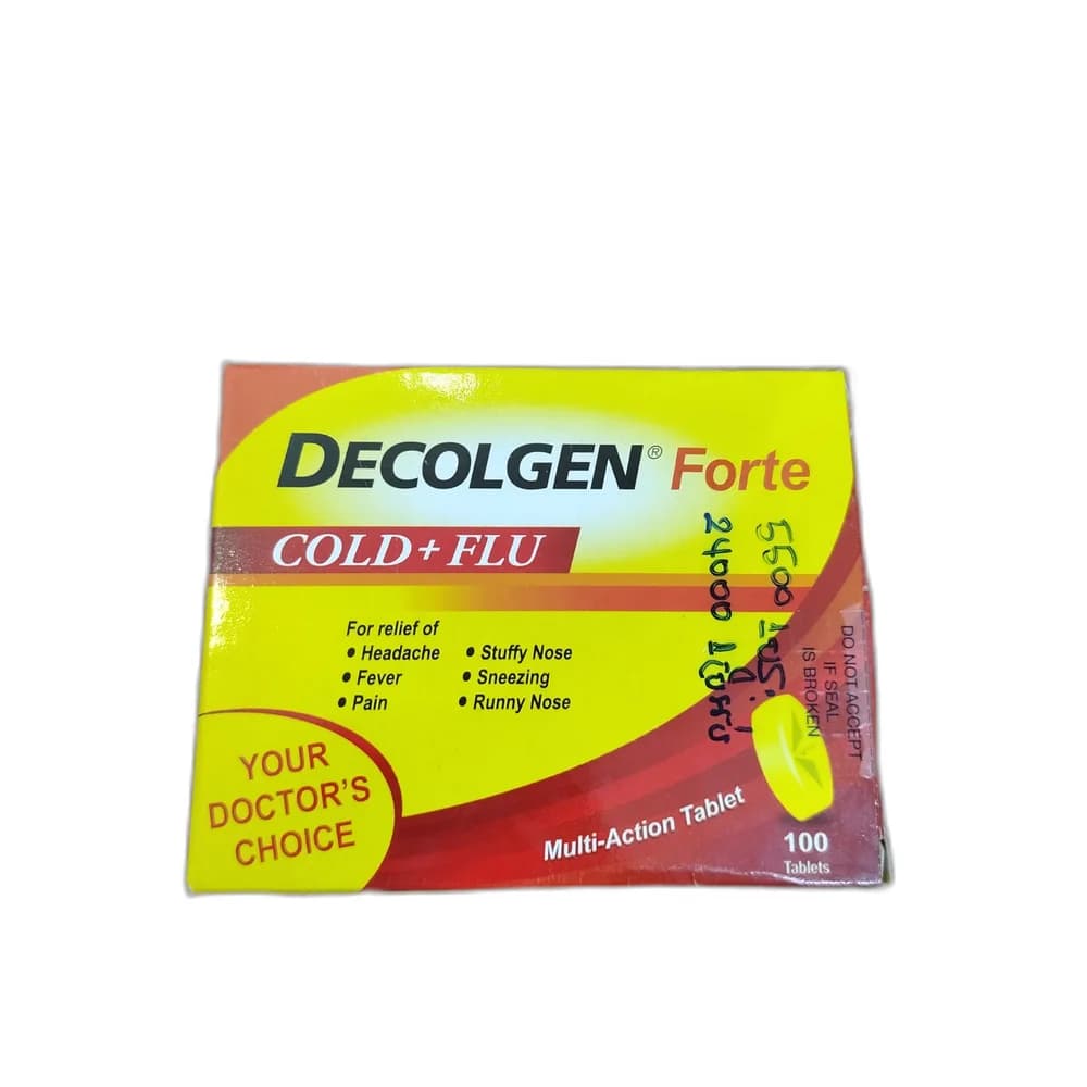 Decolgen Forte 500 mg / 25 mg / 2 mg