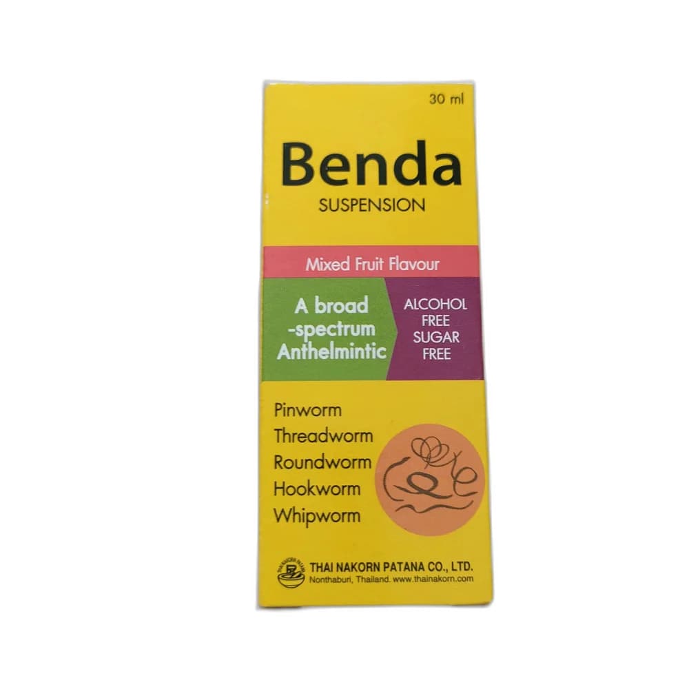 Benda Suspension 100 mg / 5 mL, 30 mL