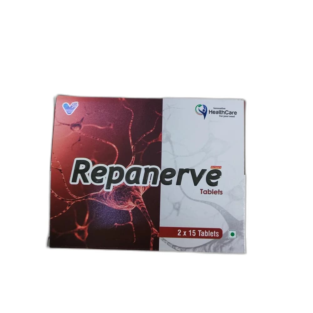 Repanerve 250 mg / 90 mg / 10 mg / 3 mg / 3 mg / 1.5 mg / 1500 mcg