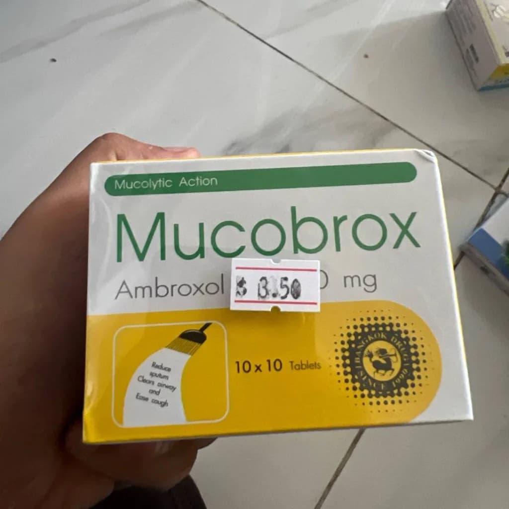 Mucobrox Ambroxol HCl 30 mg