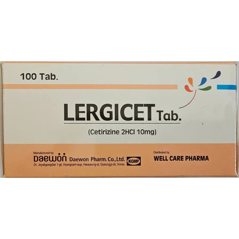 Lergicet Tab 10 mg