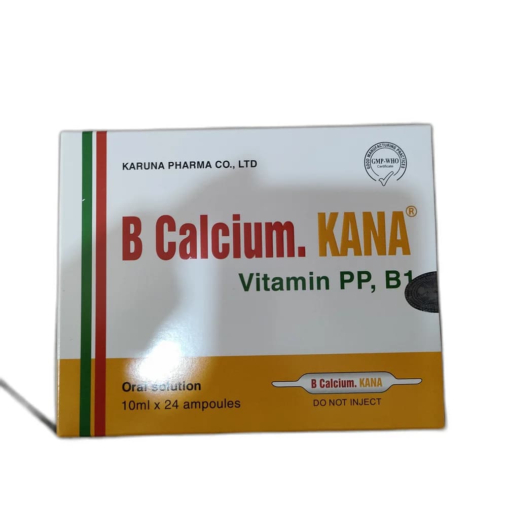B Calcium. KANA per 10 ml ampoule
