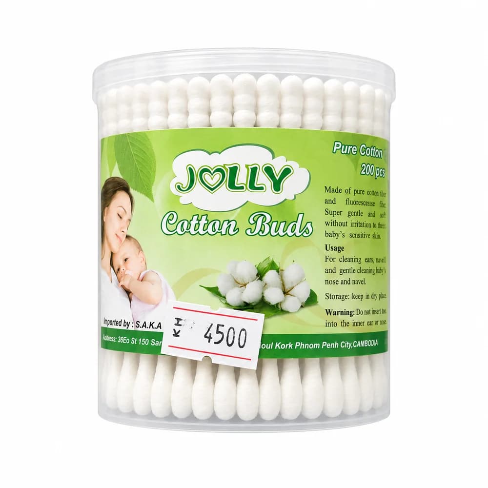 Jolly Cotton Buds 200 pieces