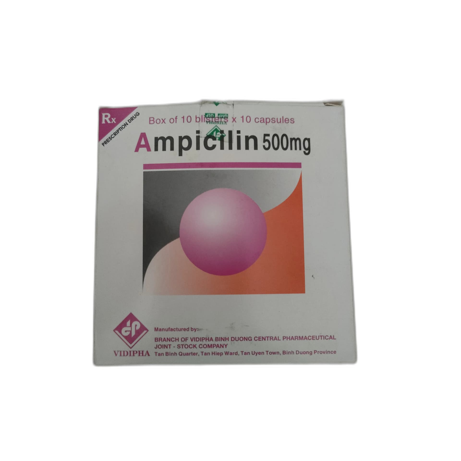 Ampicillin 500 mg