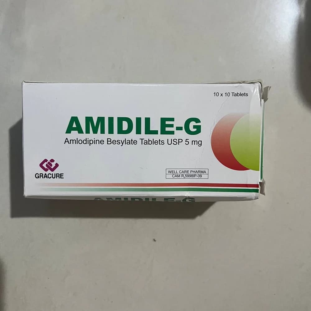 Amidile-G 5 mg tablets