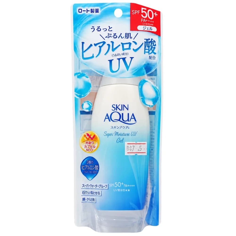 Rohto Skin Aqua Super Moisture UV Gel SPF 50+ PA++++ 110 g