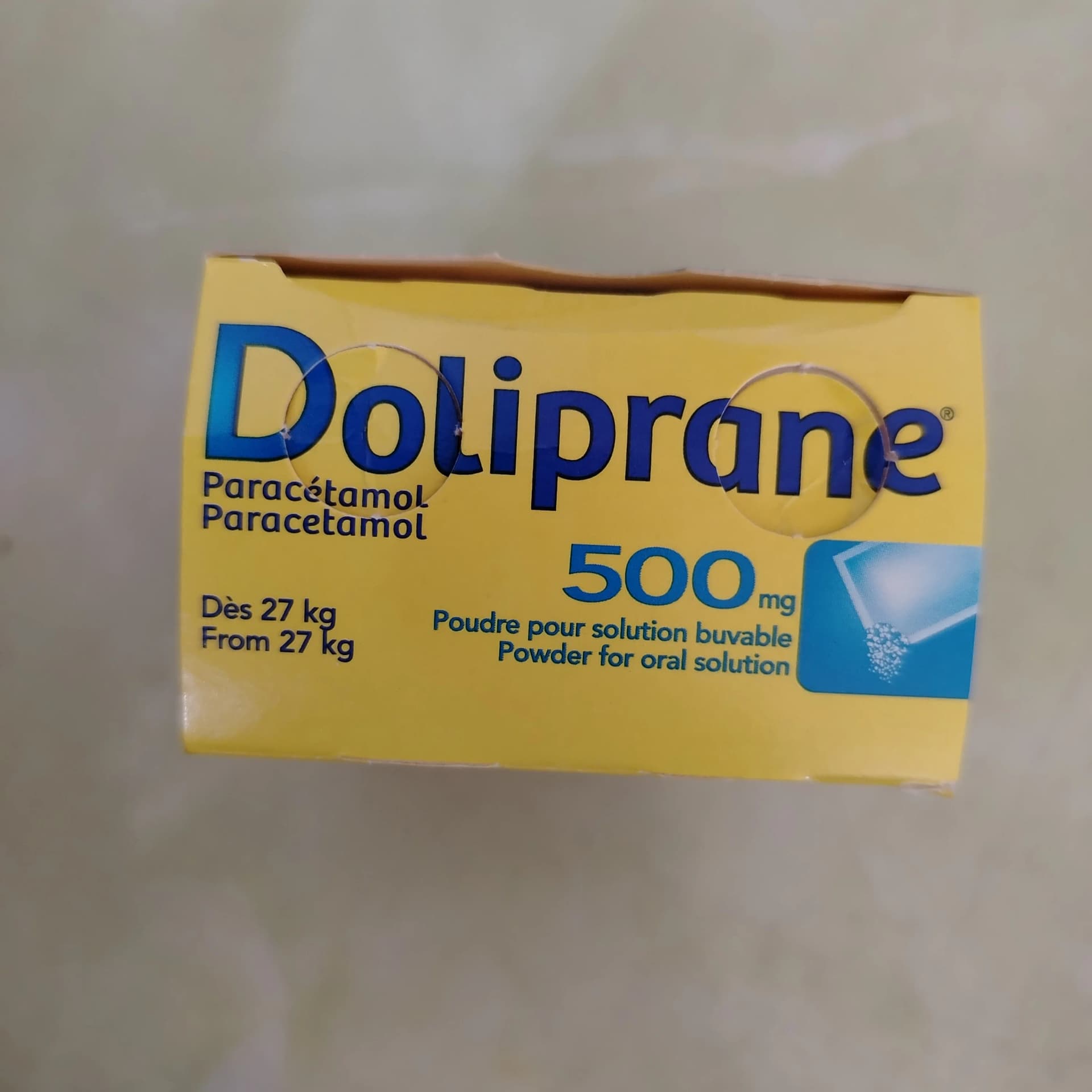 Doliprane 500 mg