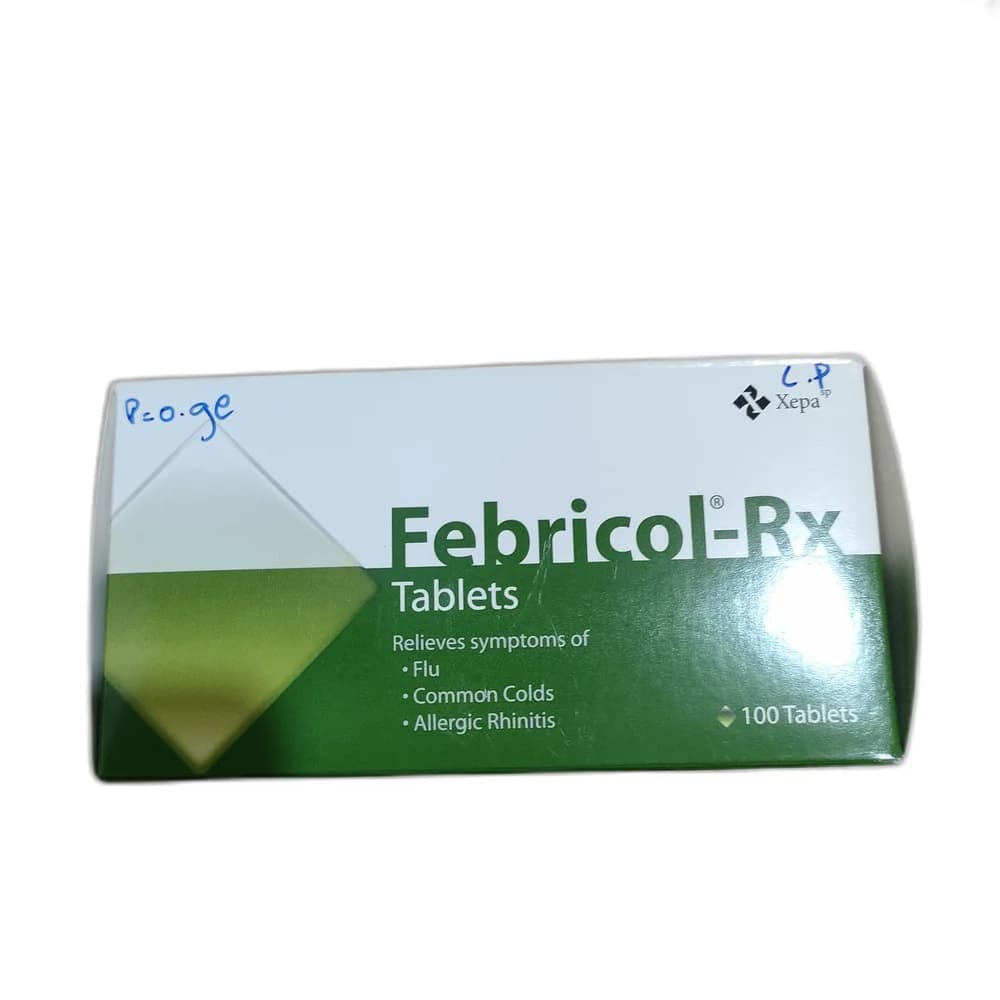 Febricol-Rx 500 mg / 5 mg / 2 mg