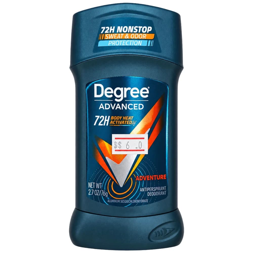 Degree Men Advanced Adventure Antiperspirant Deodorant. 76 g