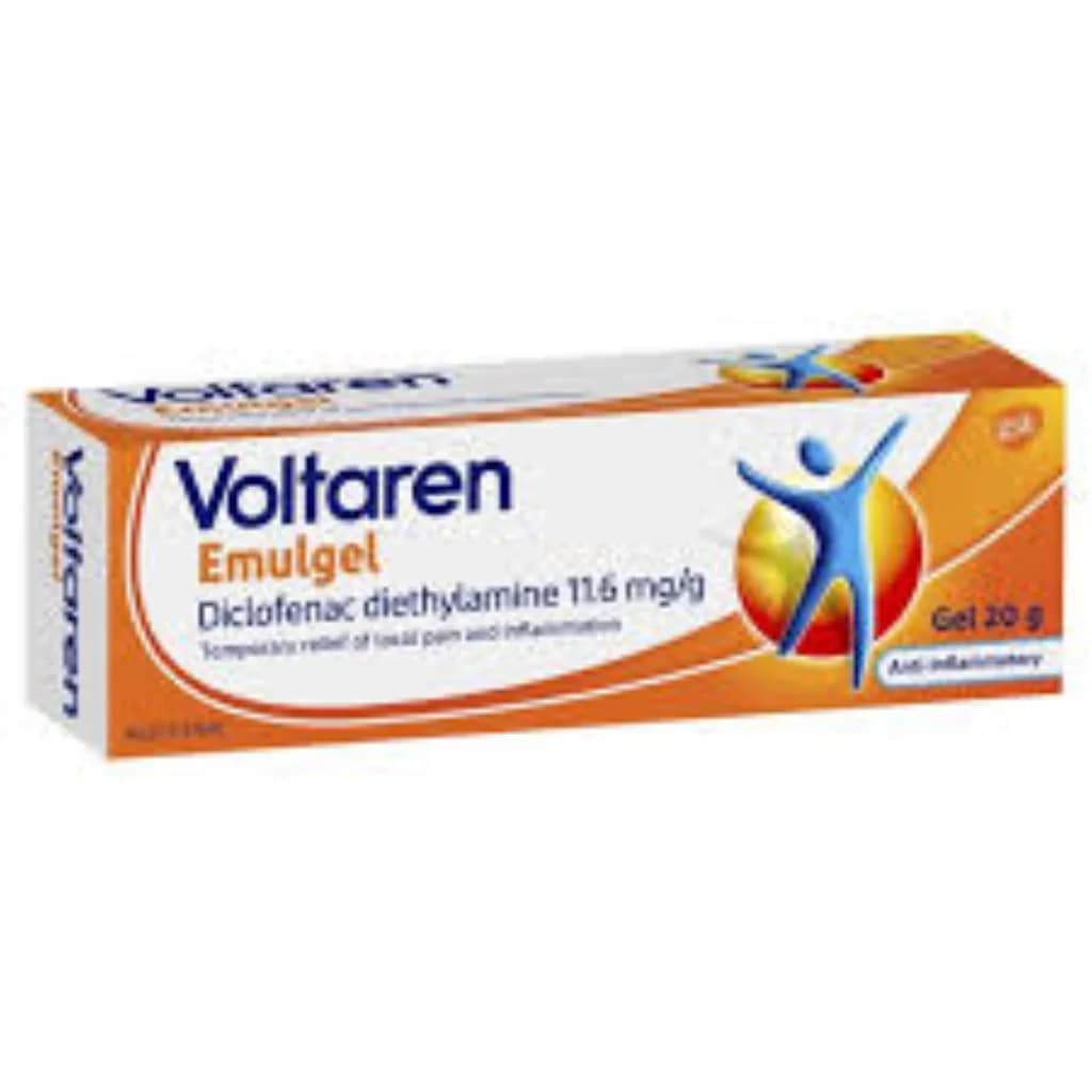 Voltaren Emulgel Diclofenac diethylammonium 1.16% (equivalent to 1% diclofenac sodium)