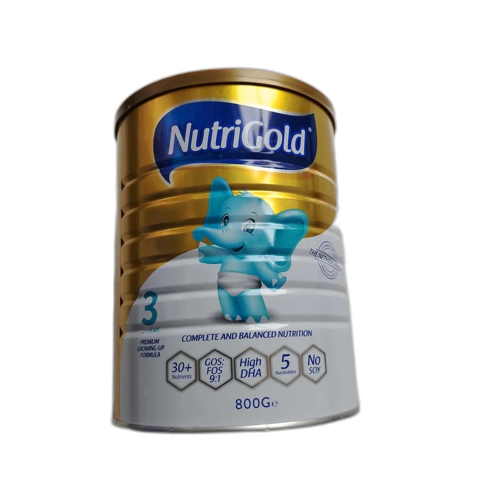 NutriGold Premium Growing-Up Formula Stage 3 (800g, 2-3 Years) 800 g