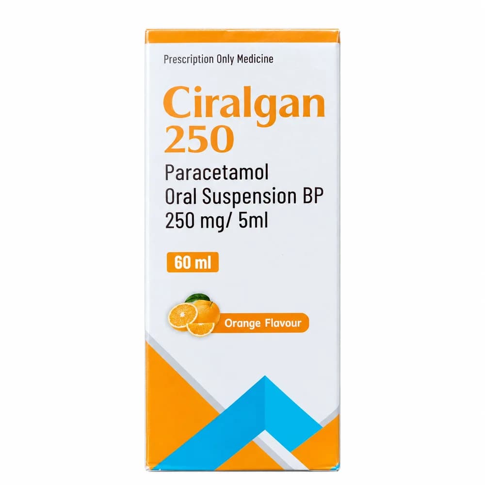 Ciralgan Paracetamol 250 mg / 5 mL