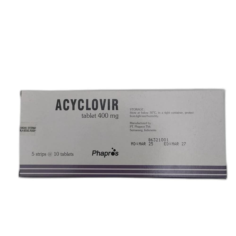Acyclovir 400 mg